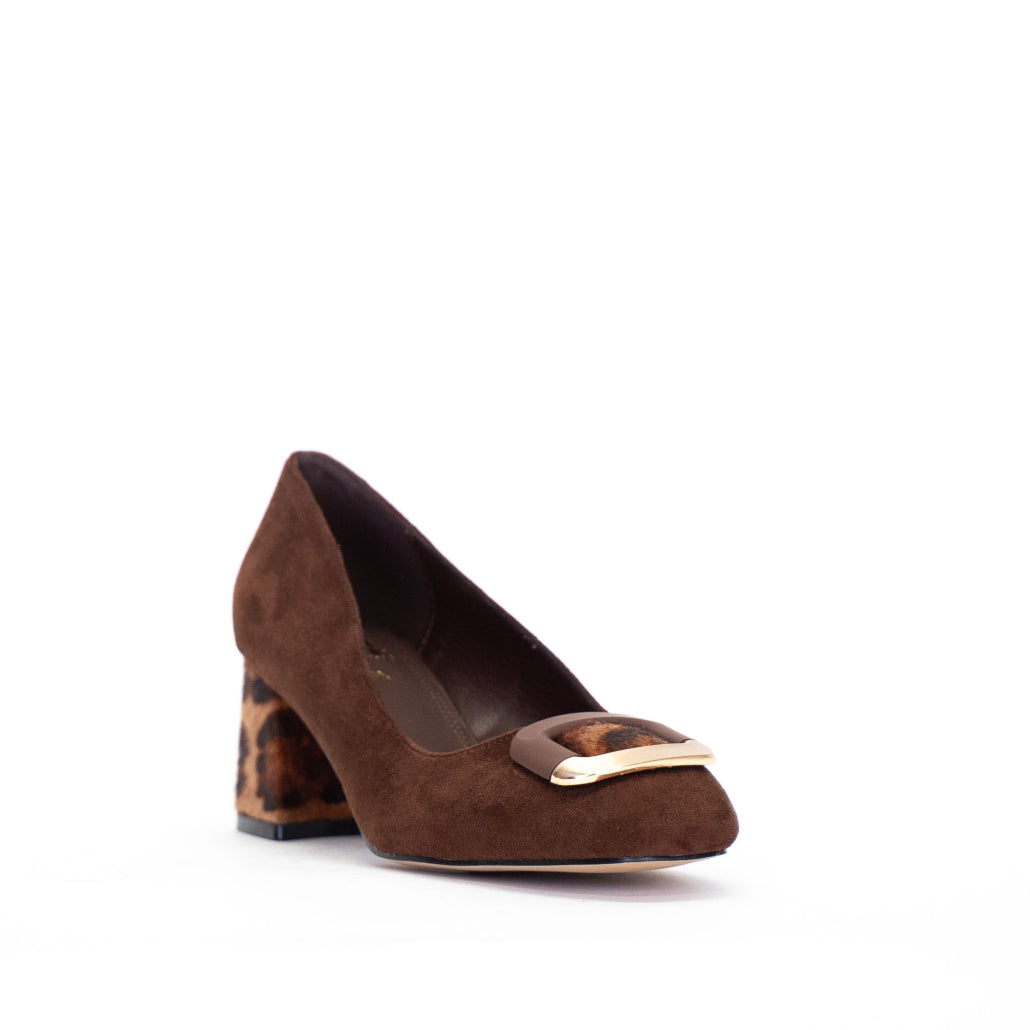 DECOLLETE CON ACCESSORIO FRONTALE