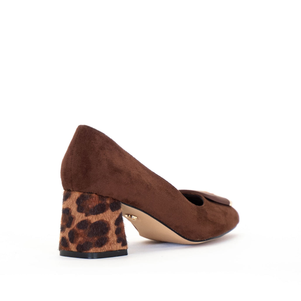 DECOLLETE CON ACCESSORIO FRONTALE