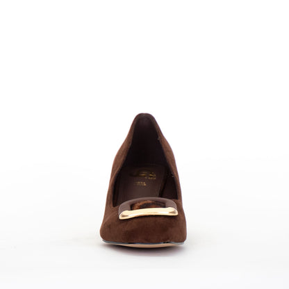 DECOLLETE CON ACCESSORIO FRONTALE